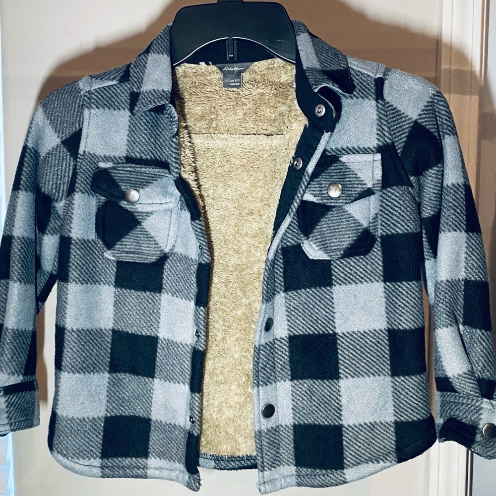 Like new warm shirt jacket